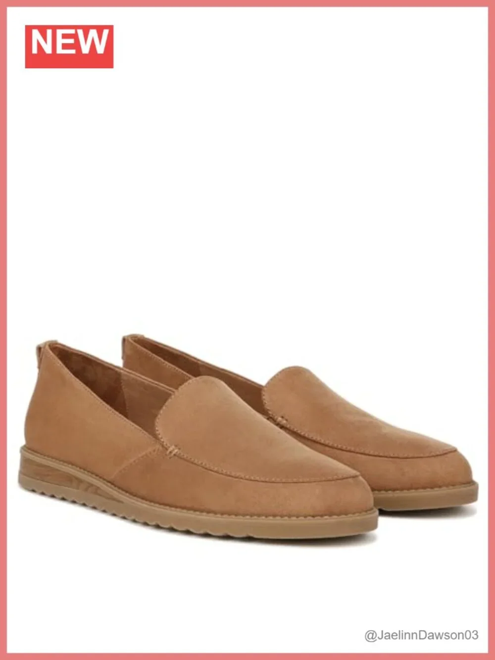 Faux Leather Slip On Loafer Wedge Cushioned Sustainable